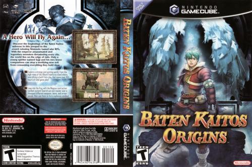 Baten Kaitos Origins (Disc 2) Cover - Click for full size image
